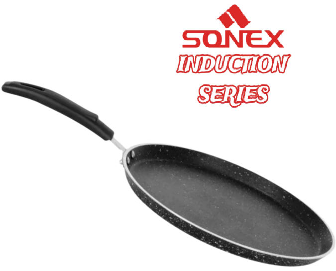 GALAXY Sonex Non Stick Hotplate/Crepe Pan 30cm, INDUCTION